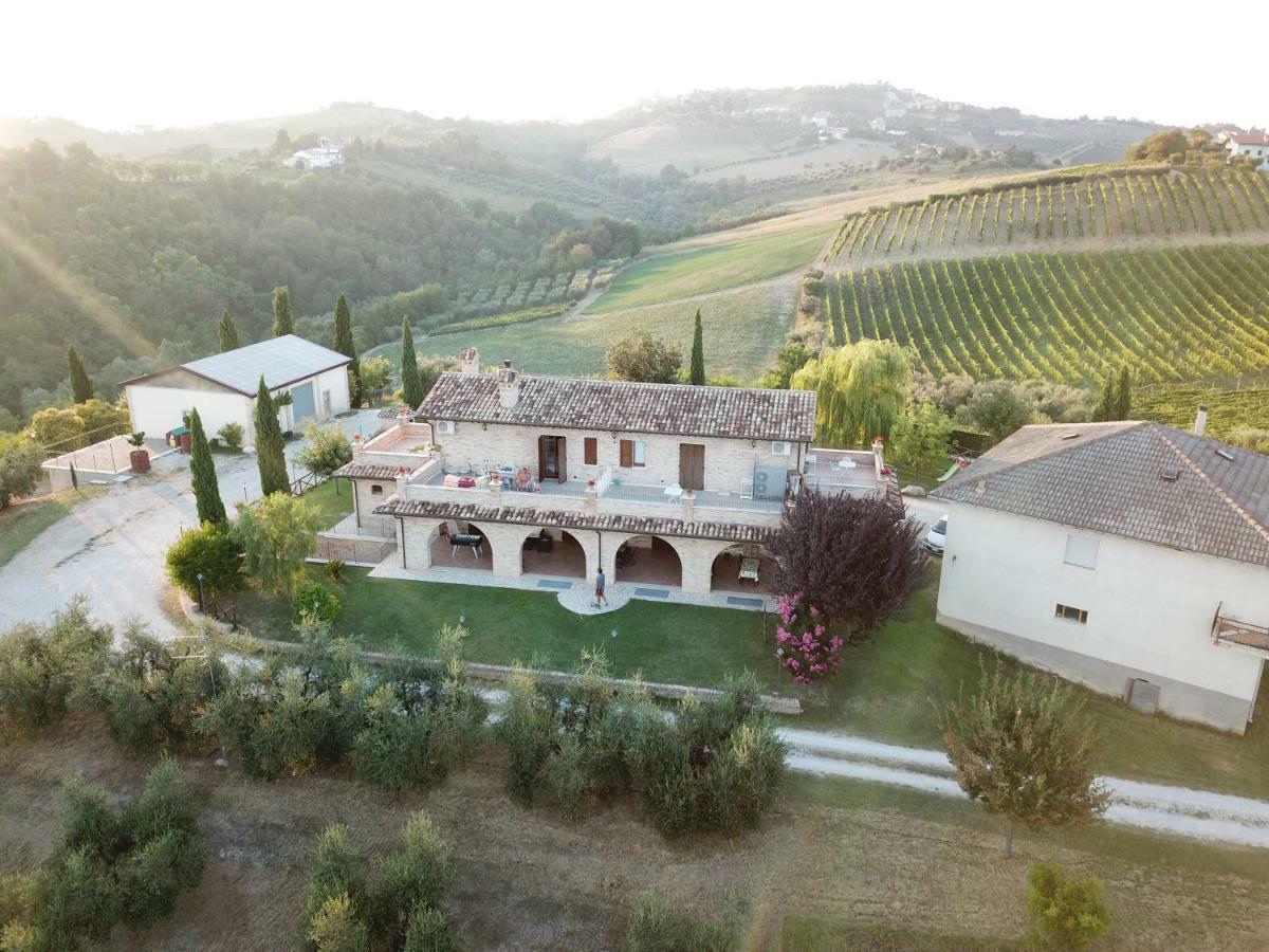 Agriturismo Alla Solagna Colli del Tronto Luaran gambar