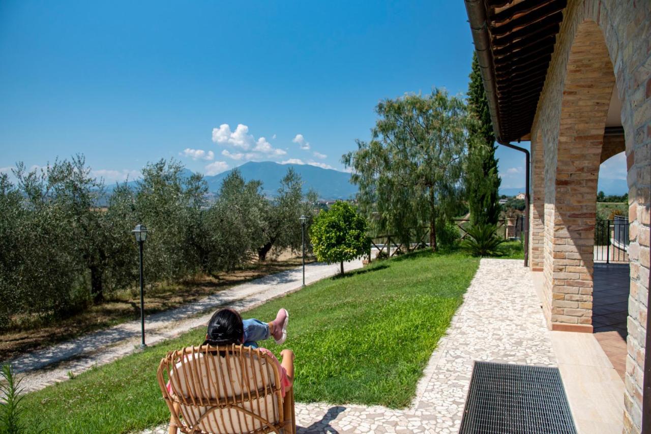 Agriturismo Alla Solagna Colli del Tronto Luaran gambar